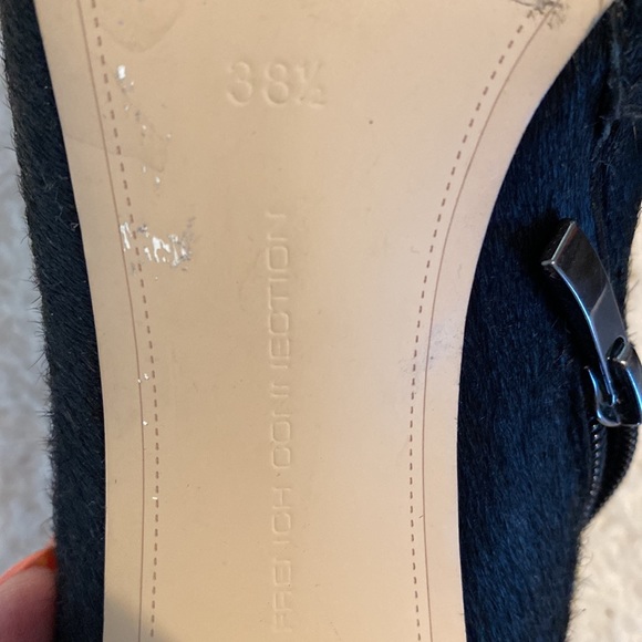 French Connection Calf Hair Booties - Picture 7 of 9